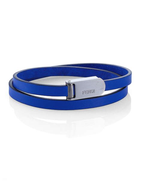 fendi leather wrap bracelet shop|fendi polo shirts.